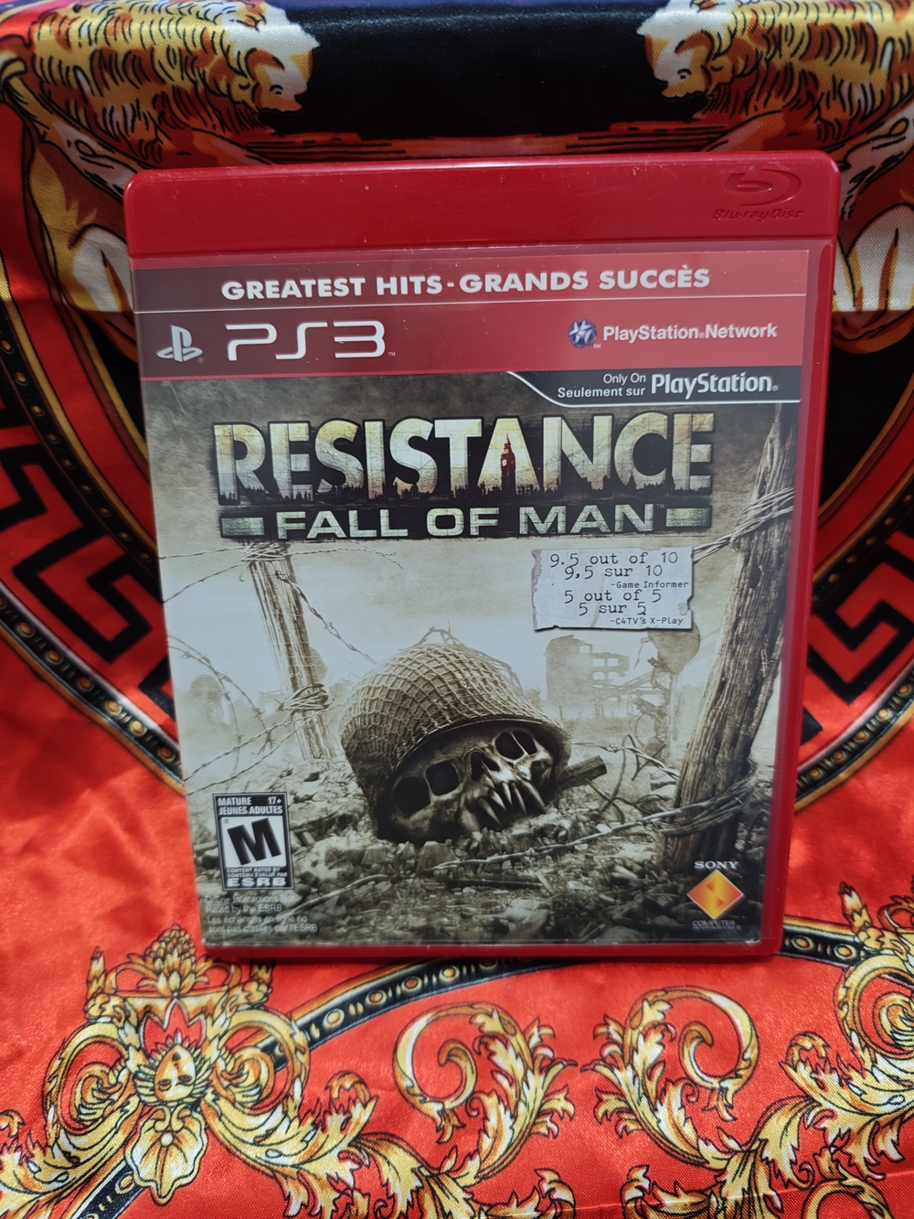 Sony PS3 Resistance: Fall of Man - Red Case